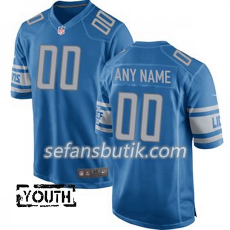 Detroit Lions Tröjor Custom Nike Royal - Barn Detroit Lions Tröjor Custom Nike Royal - Barn